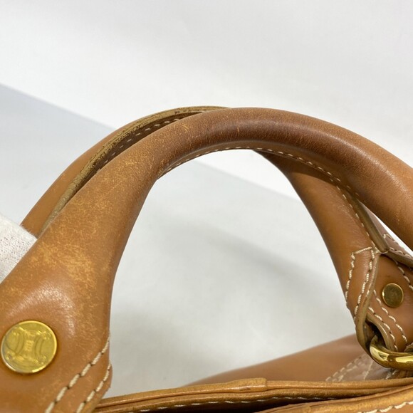 Celine Boogie Leather Handbag in Light Brown for Women - Picture 9 of 14